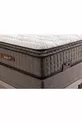Lit Rollpack Orthopédique à Ressorts avec Peluche Napol et Dessus en Éponge Marron