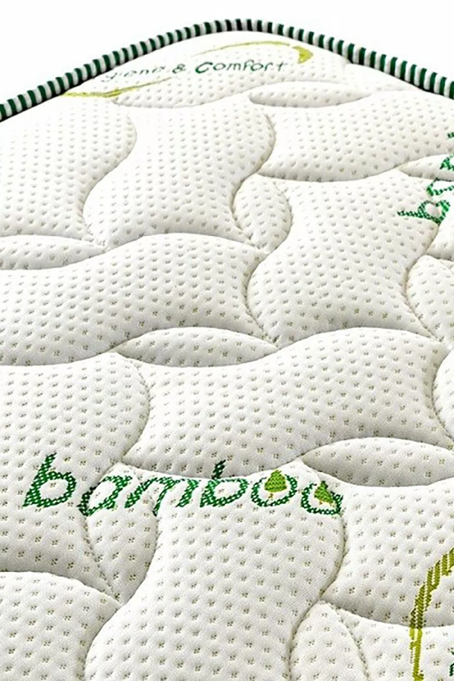 Matelas à ressorts orthopédiques en bambou Cm