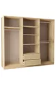 Armoire Baru à 6 portes et 2 tiroirs