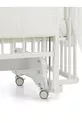 Berceau à bascule en bois Bambino Anne Yanı cm (blanc-crème)