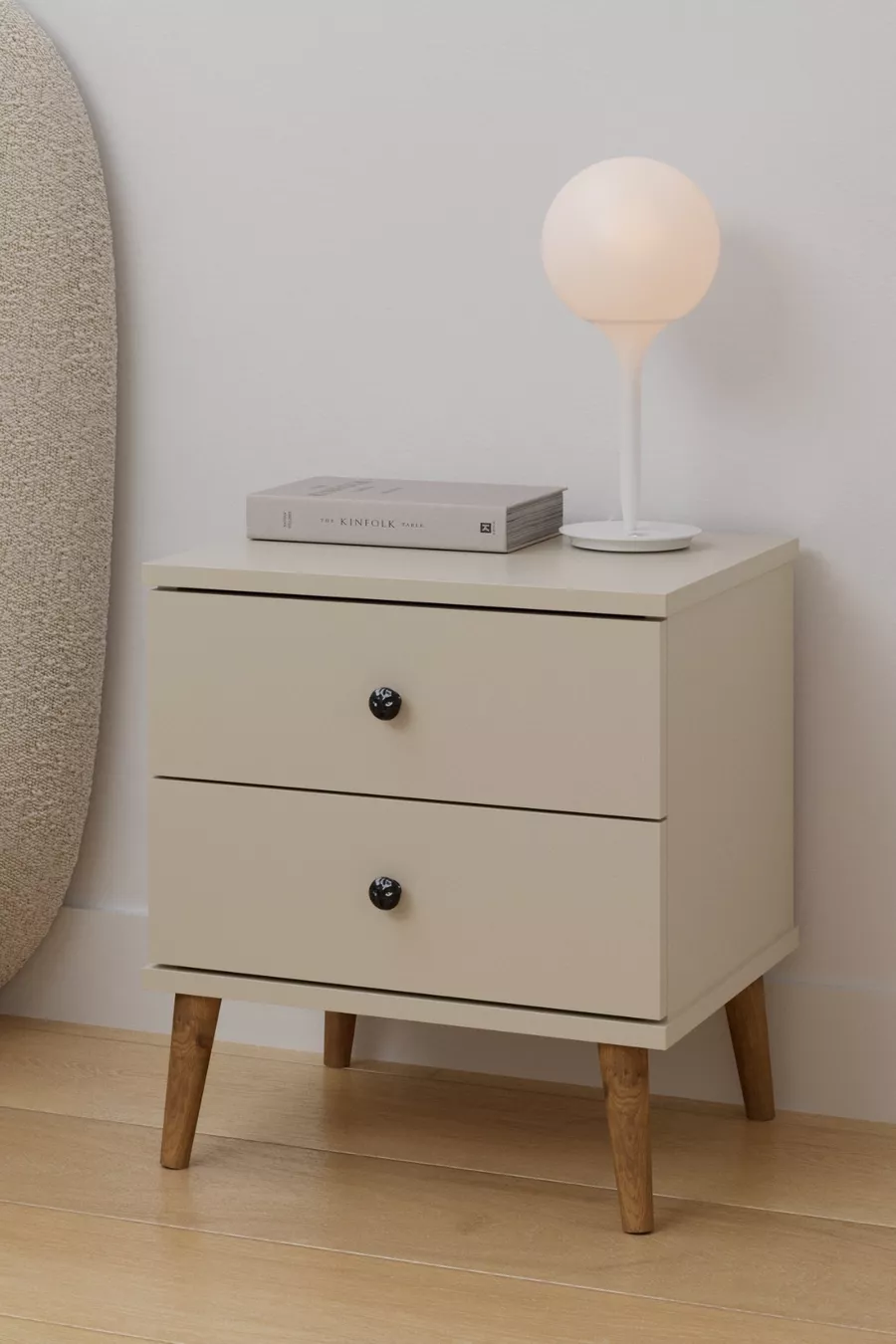Ensemble de 2 tables de chevet Saga