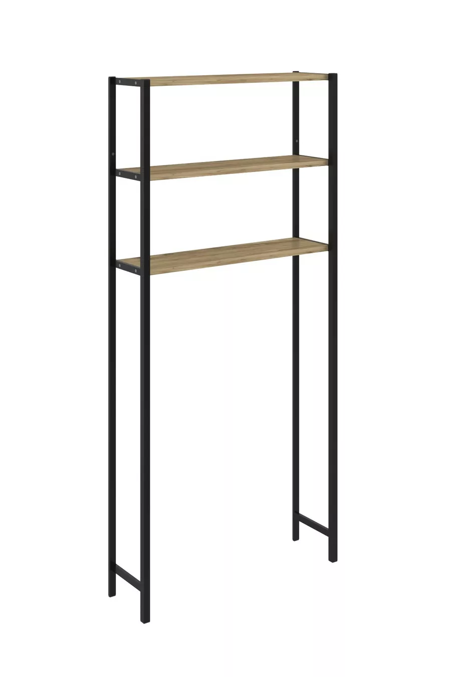 Étagère de rangement pour machine à laver, étagère de salle de bains, étagère au-dessus de la machine, étagère d'armoire en pin Atlantique