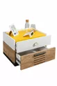 Chambre Jeune Relax - Armoire 4 Portes, Lit, Table de Chevet