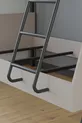 Lits superposés pour jeunes avec pieds en métal Cardi pour chambre d'enfant