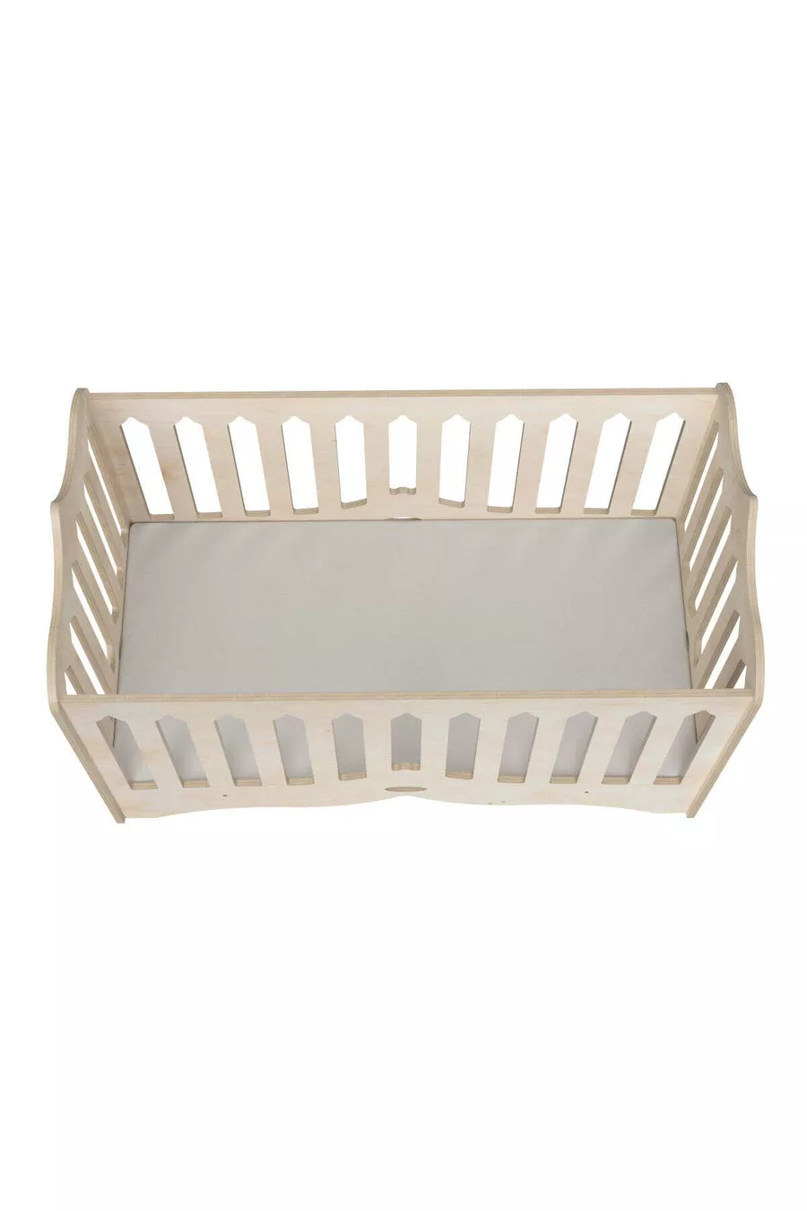 -Berceau pour poupée gothique modulaire, peinturable, portable, produit fabriqué sur mesure