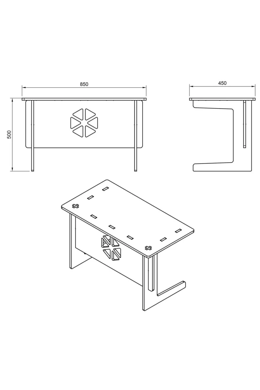 - Chaise et table pour enfants, modulaires, naturelles, organiques, peinturables, portables, design spécial