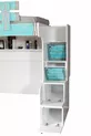 Lits superposés Ranza, armoire Summer Ranza avec 2 matelas Comfort