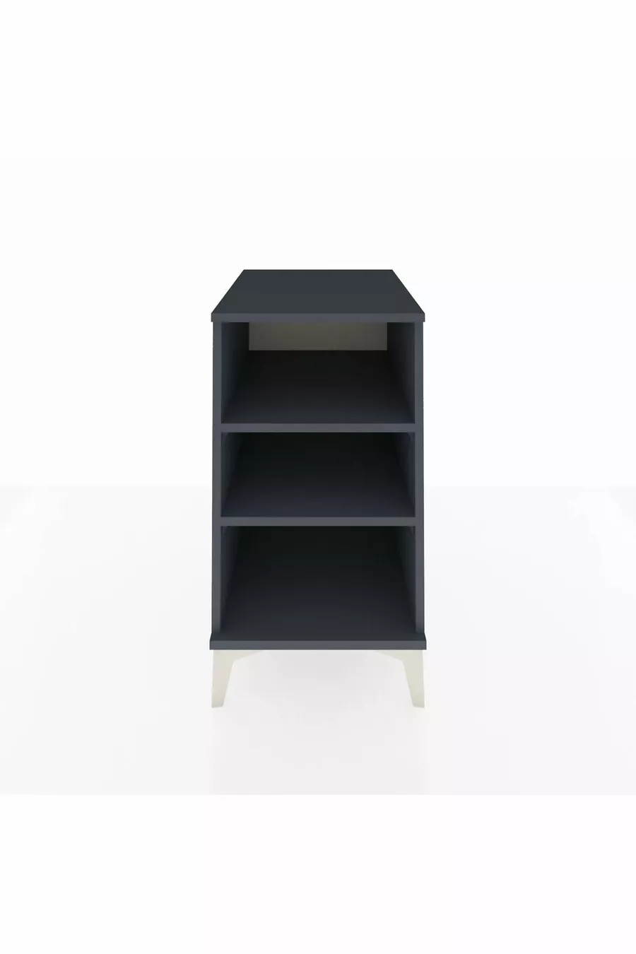 Chevet Kronos à 2 étagères Anthracite-Anthracite