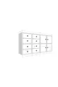 Commode avec tiroirs et armoire blanche Cm -ç