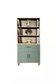 Commode et bibliothèque avec portes Gülsün | Qualité MDF de première classe | Portes REHAU | Avec portes