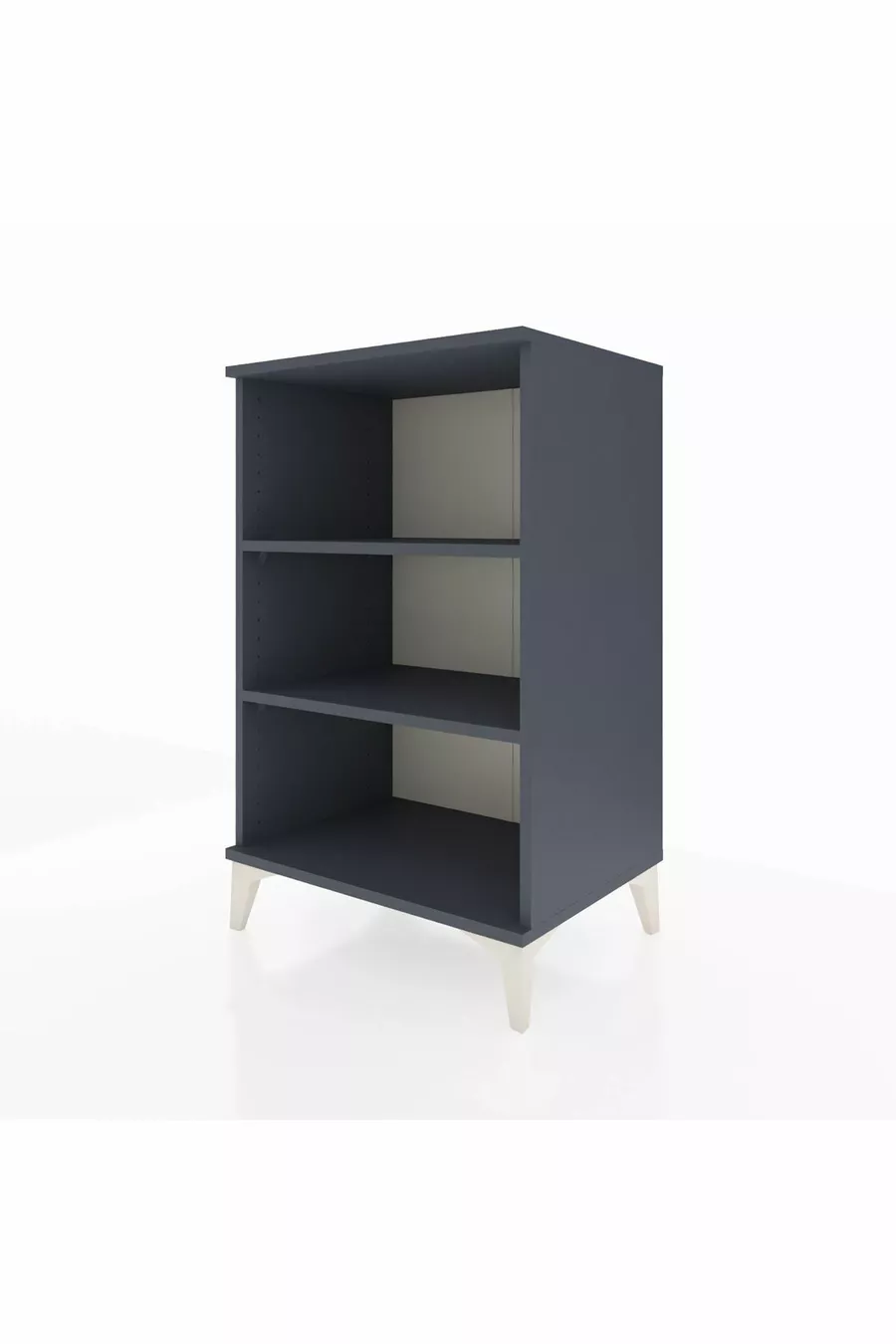 Commode Hyperion à 2 étagères Anthracite-Anthracite