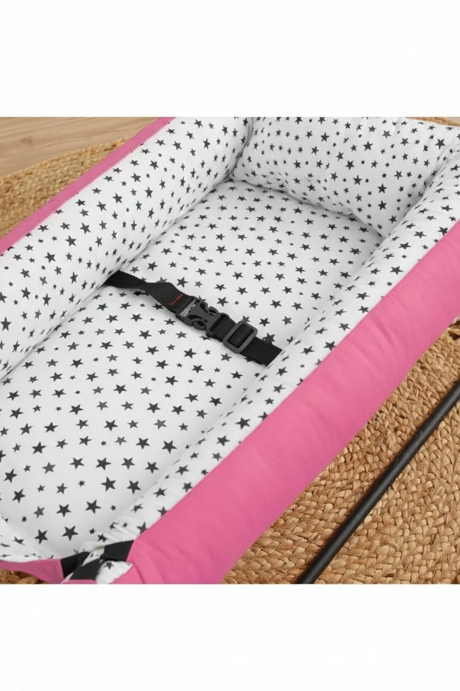Berceau hamac portable pour bébé (rose)