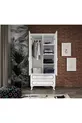 Armoire moderne à 2 portes et 2 tiroirs, penderie - MDF de première qualité