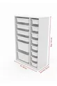 Armoire à Jouets Polyvalente avec Tiroirs et Unité de Rangement – Organisateur de Chambre d’Enfant AVEC ÉTIQUETTE OFFRANDE