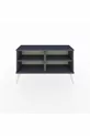 Commode Arges 2 étagères Anthracite-Anthracite