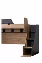 Lits superposés, Lit superposé Doğa avec armoire 3 portes