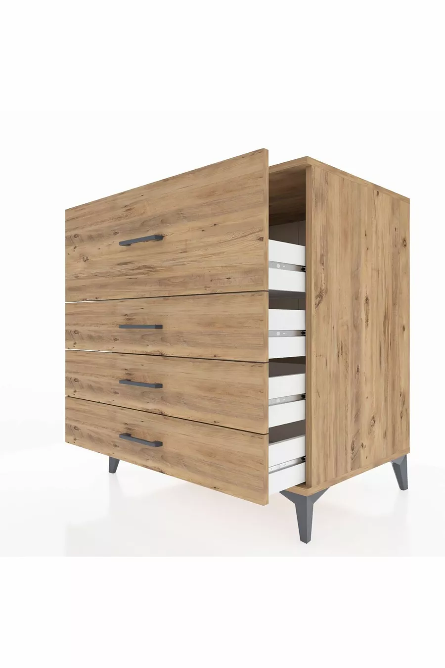 Commode Kronos à 4 tiroirs Pin-Pin