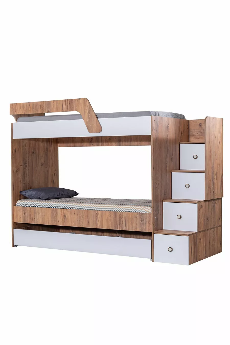 Lits superposés, Lit superposé triple avec échelle + 3 matelas confort
