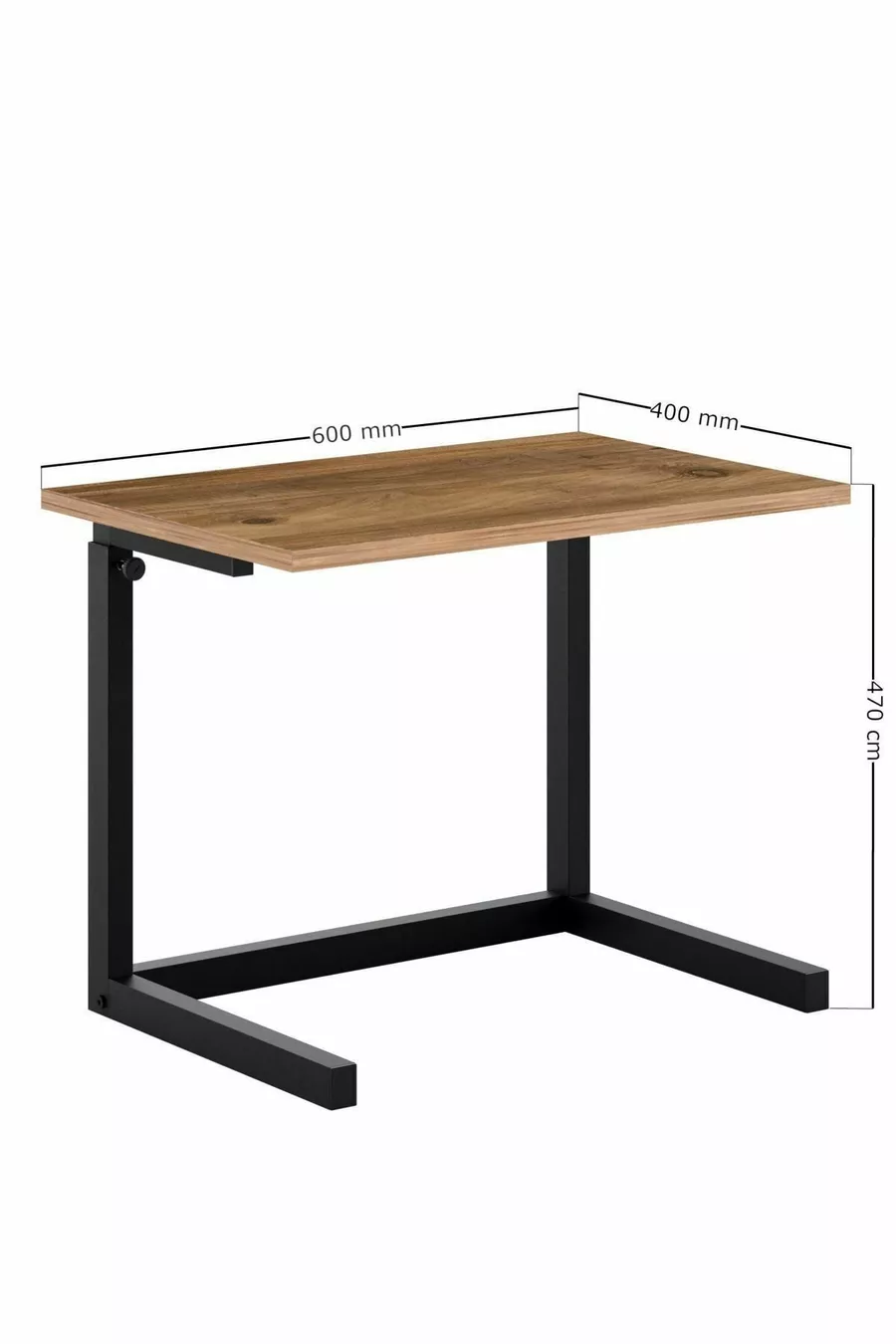 Table d'ordinateur portable Spa à hauteur réglable - Pin