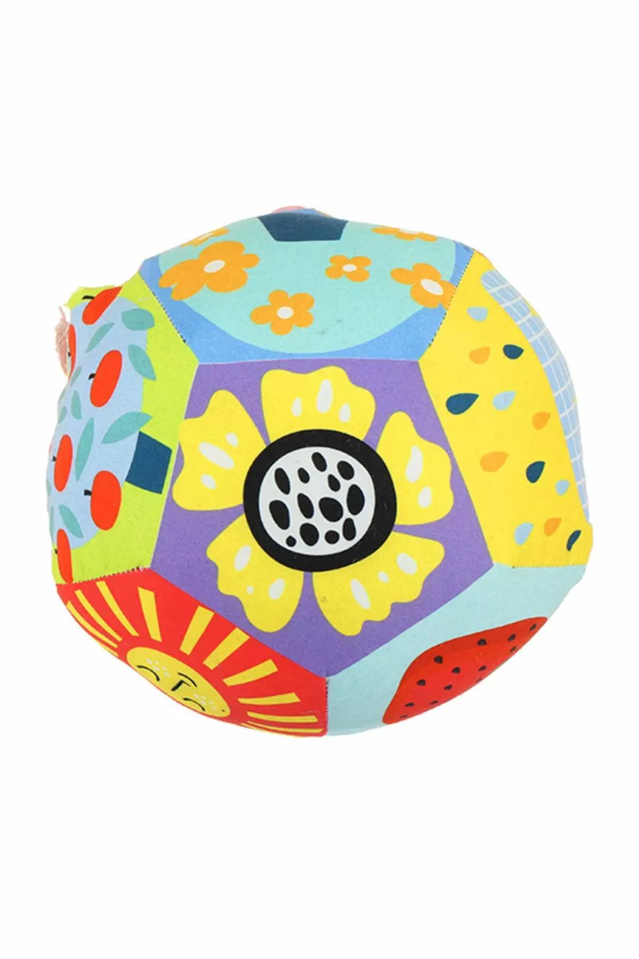 Balle en peluche douce pour bébé | Balle de développement XL avec design vache ( cm)