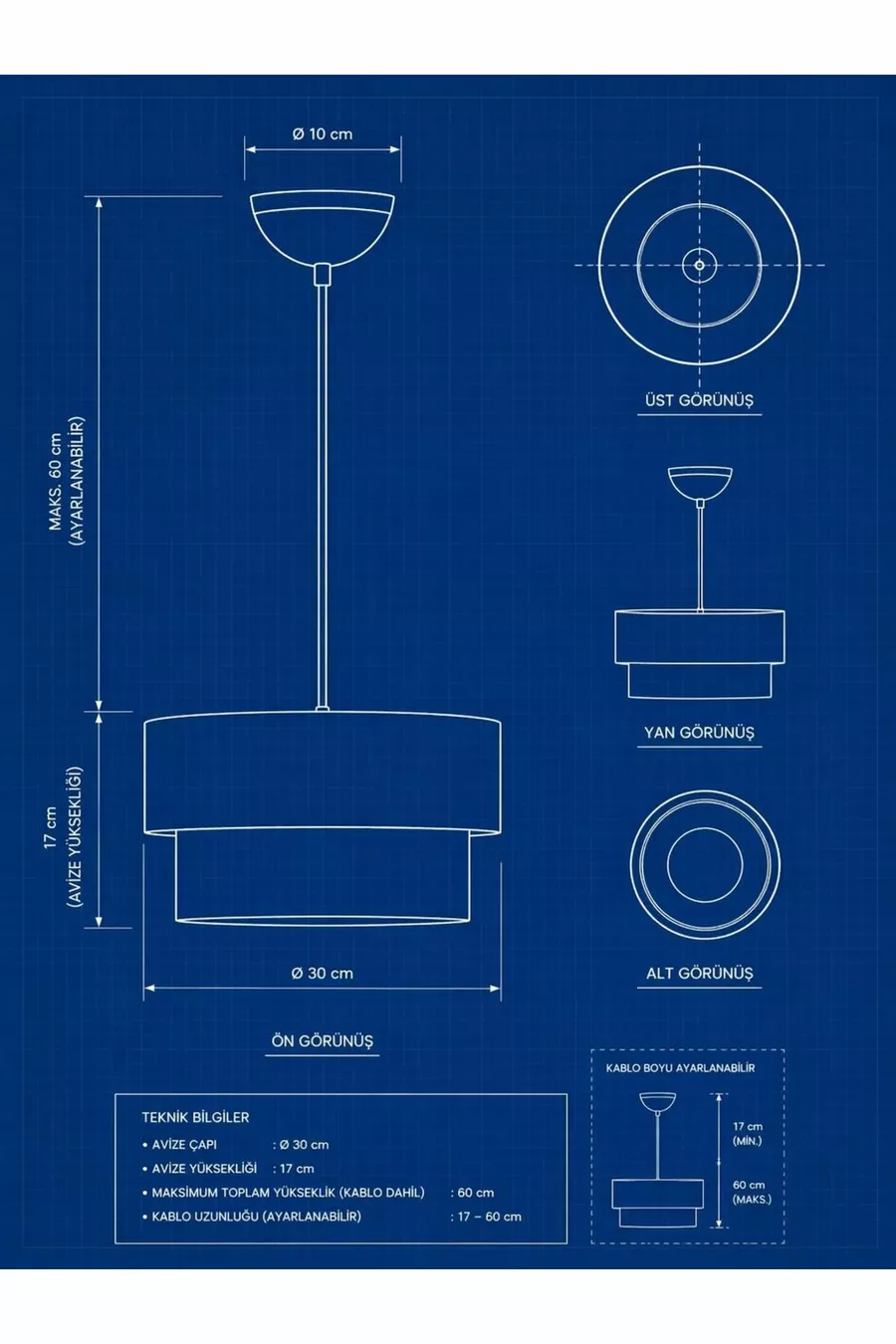 Suspension en tissu pour gâteau à 2 étages Chambre à coucher Chambre d'enfants