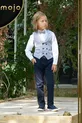 Ensemble de sport avec gilet pour garçon motif  Gris