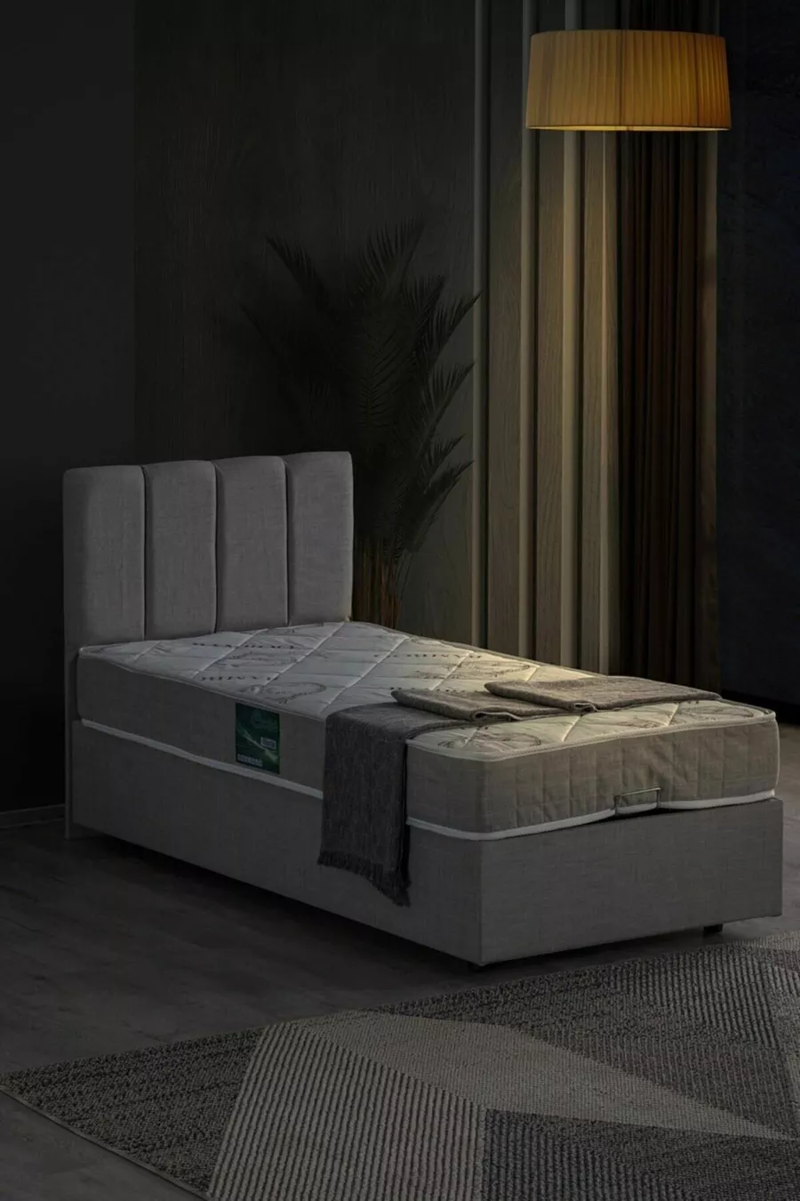 Ensemble tête de lit double Defne, ensemble pour lit simple