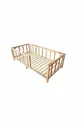 * Lit d'enfant en bois naturel