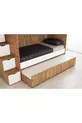 LIT SUPERPOSÉ AVEC LIT SUPPLÉMENTAIRE EVİMŞAH NOYER / BLANC * LOT DE 3