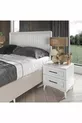 Ensemble de chambre à coucher complet en MDF blanc avec 6 portes Gözde, montage gratuit