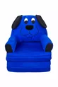 Chaise pour bébé/enfant pliante avec coussin, lit portable, canapé pouf en tissu avec motif chien