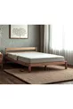 Lit en bois massif Bois naturel COULEUR NATURELLE