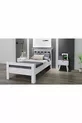 Lit Compatible, Style Simple, Simple, Blanc, Jeune, MDF, Lit Simple