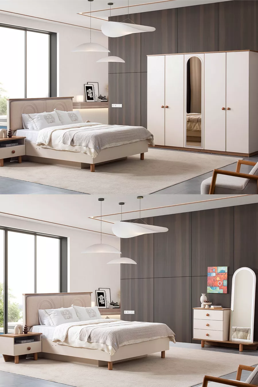 Ensemble de chambre à coucher Savora