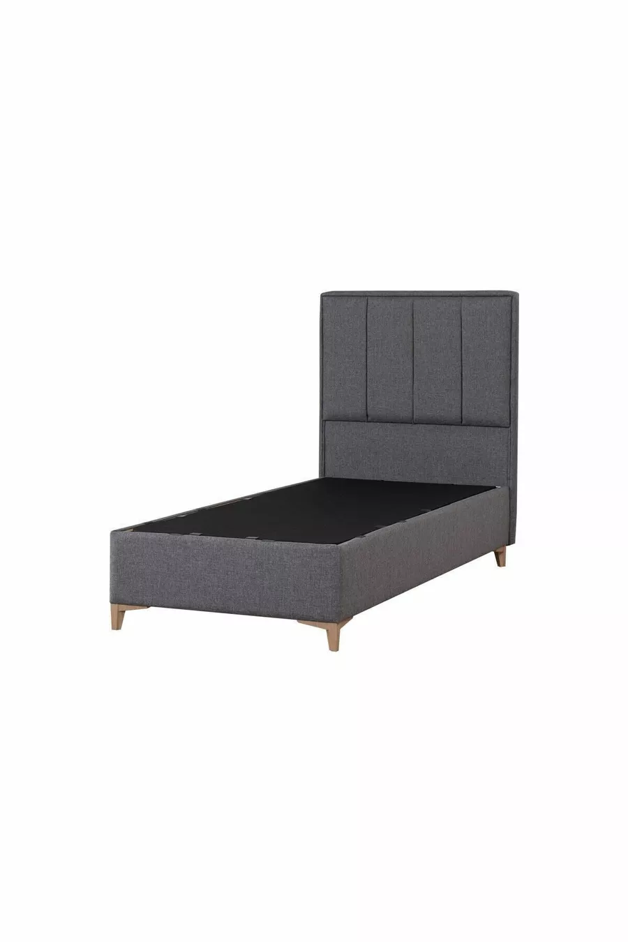 Ensemble Tête de Lit et Sommier Coffre Gold Therapy Anthracite (LIT NON INCLUS)