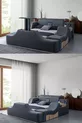 Lit intelligent avec massage et modules Sunshine TV, anthracite