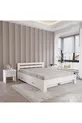 Lit en MDF avec 4 tiroirs | Compatible avec lit simple et double, installation facile