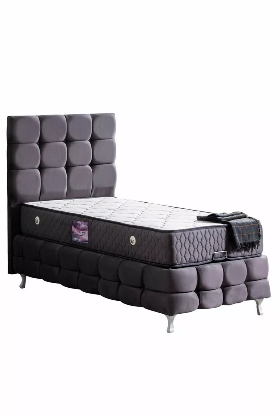 Ensemble Duke Lux Ikili, tête de lit pour lit simple