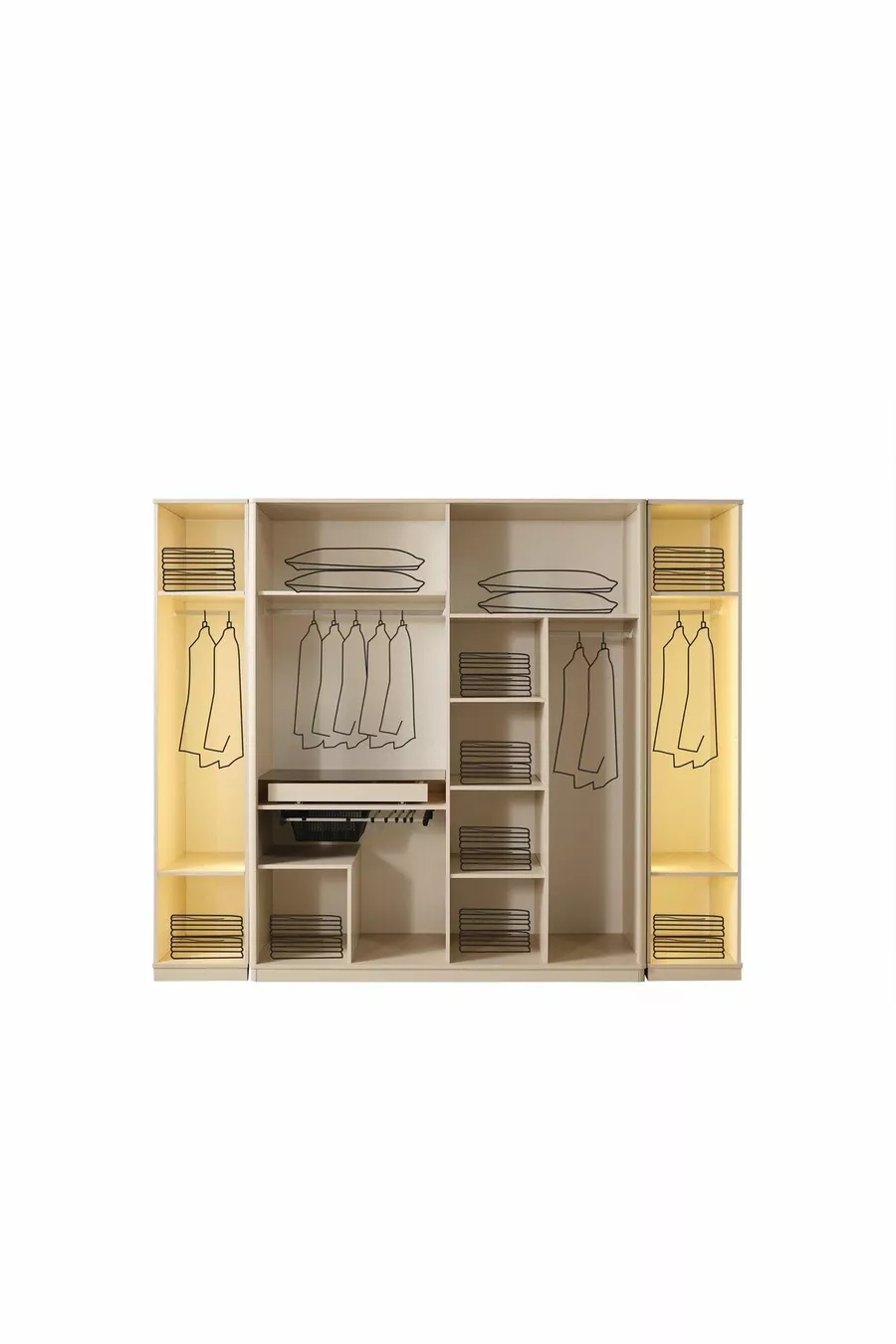 ENSEMBLE DE CHAMBRE À COUCHER ROVER