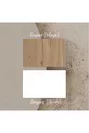 Commode Vento 4 tiroirs avec panier - Blanc