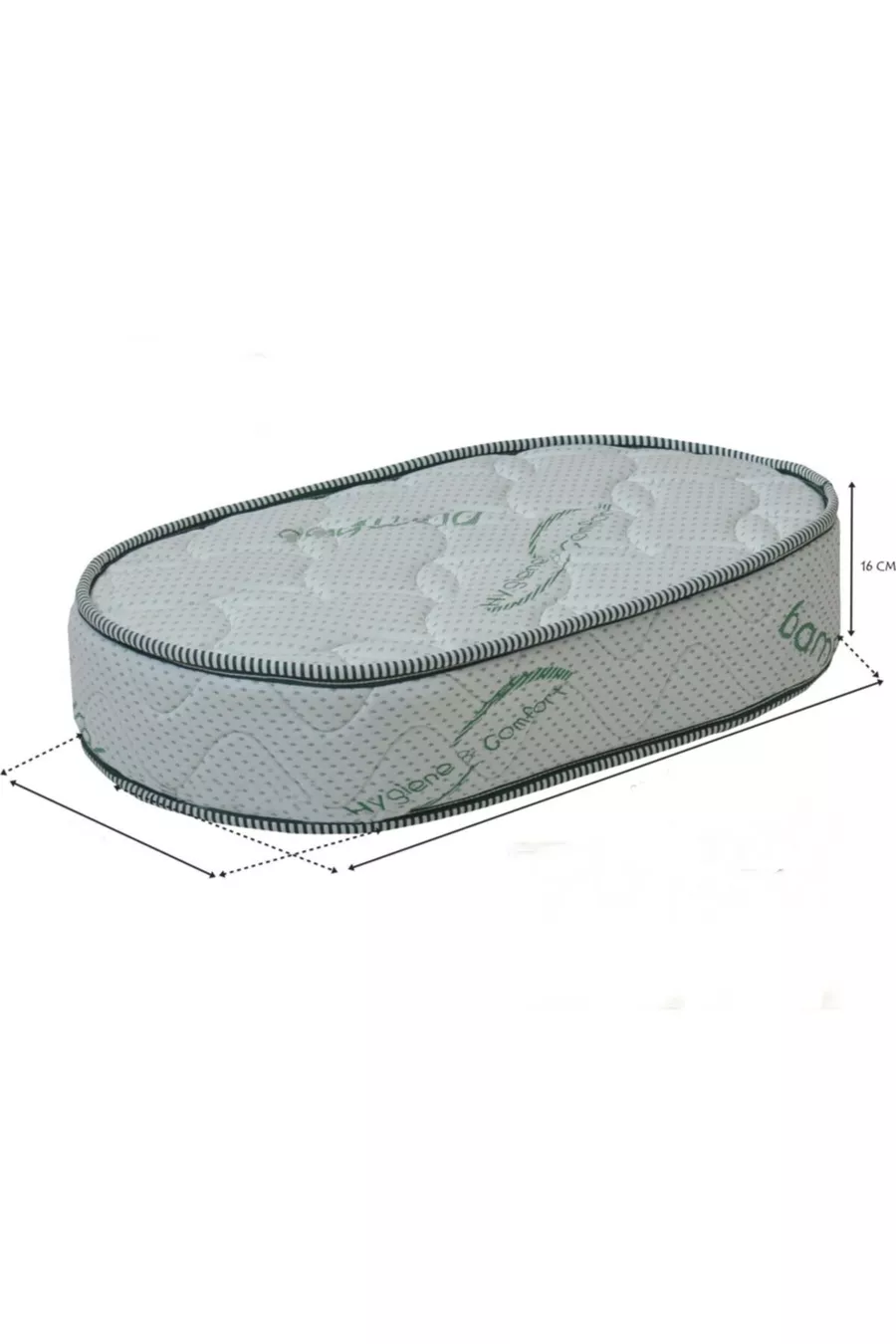 LIT BERCEAU EN PANIER BOIS OPALIN LIT BERCEAU OVAL EN BAMBOU