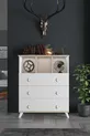 Commode blanche Babil à 3 tiroirs