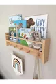 Bibliothèque Montessori en bois naturel Étagère murale pour enfants et bébé