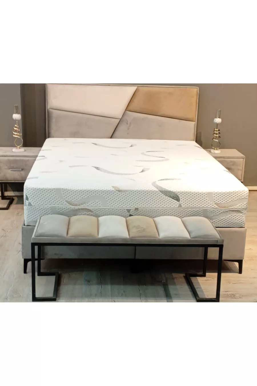 Bdphome Surmatelas & Matelas avec Housse Zippée