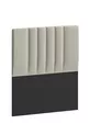 Tête de lit, tête de lit Lotus crème, tête de lit pour lit simple avec options de taille