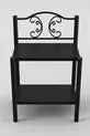 Mais Retro Commode en métal forgé noir