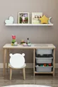 Bureau enfant pour activités et jeux avec chaise, table d'été