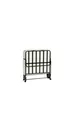Lit pliant en métal Usta + Sommier simple (X cm)