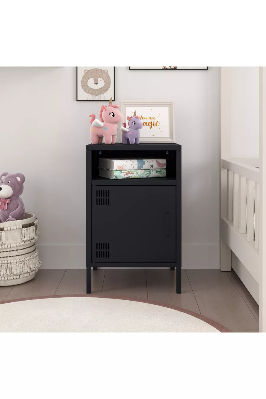 Pera Commode Étagère Ouverte, 5 x x cm - 9 Options de Couleurs Disponibles