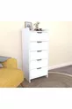 COMMODE BLANCHE LODOS À 5 TIROIRS